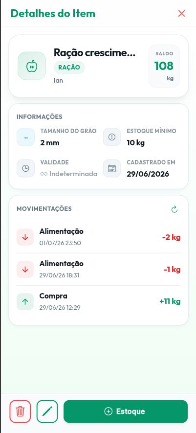 Controle de Estoque