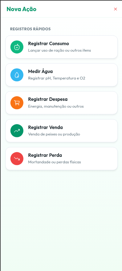 Ações Rápidas